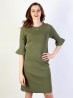 All Occasion Super Stretchy Bell Sleeve Knit Dress